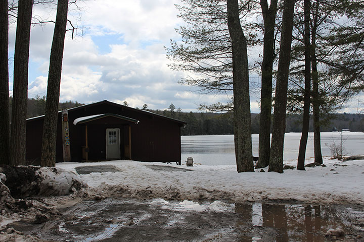 Cabin on the lake